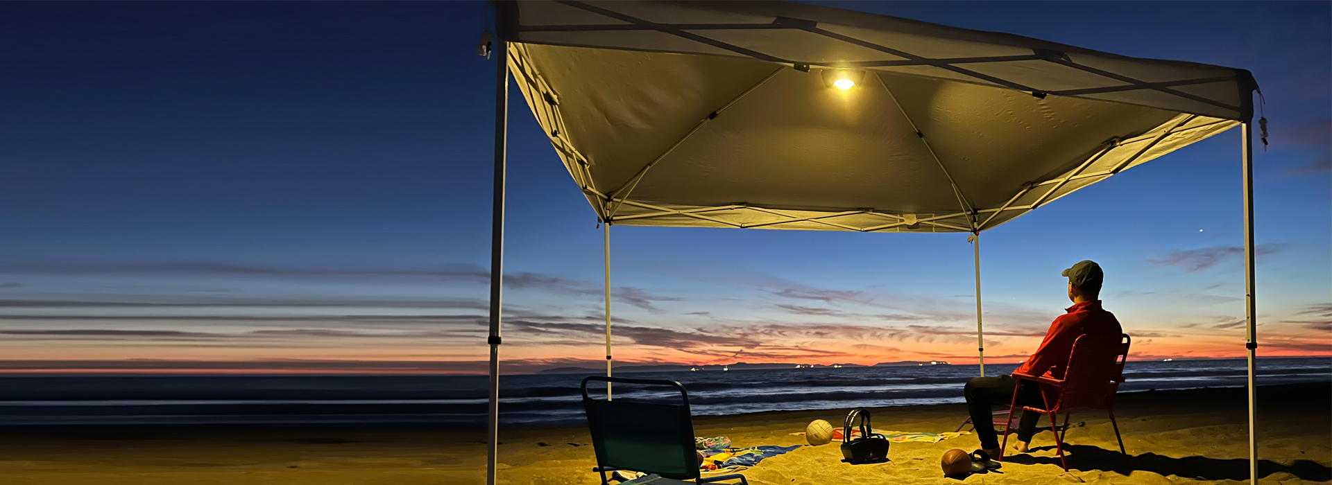 Camping Canopy Light | Canopy Light with Bluetooth Speakers