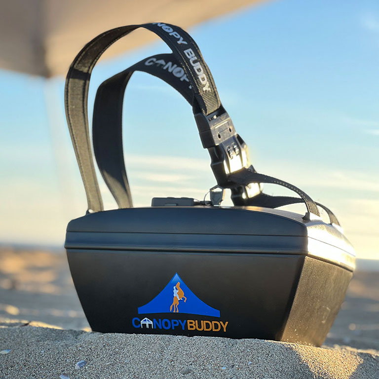 Beach Lock Box to Keep Your Valuables Safe | The Vault by Canopy Buddy