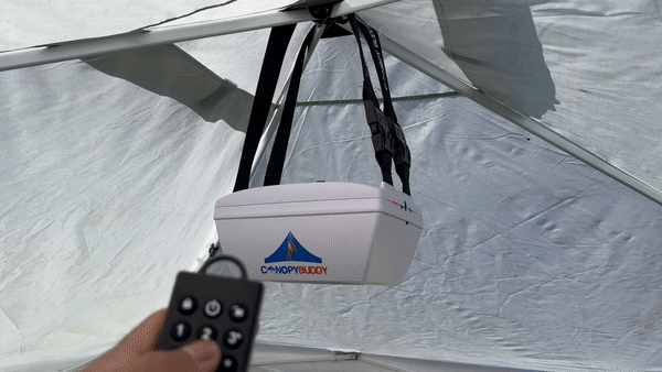Remote controlled vault lock box - Canopy Buddy