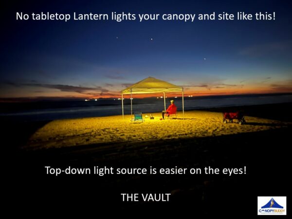 The Vault: Buy Canopy Light And Beach Lock Box