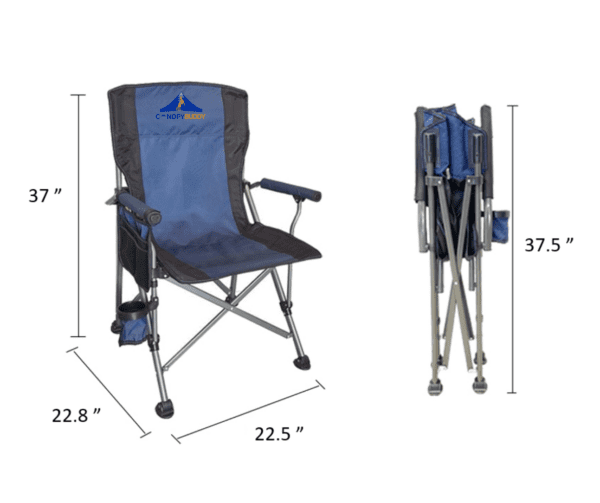Camping Chair with Storage Bag by Canopy Buddy